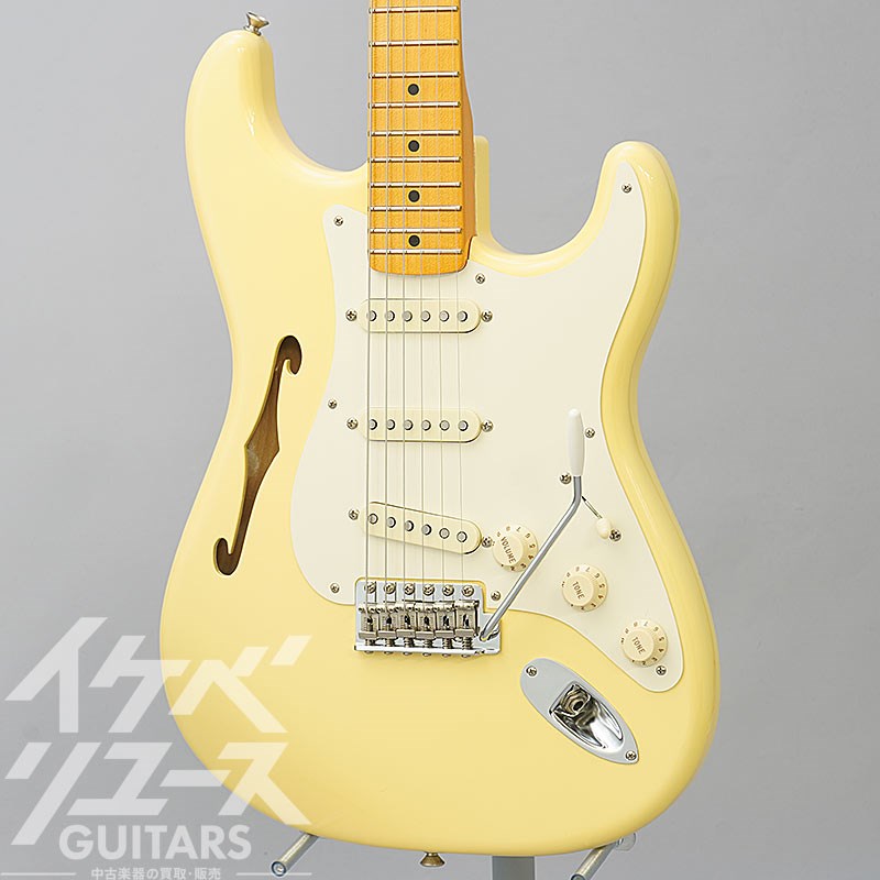 Fender USA Eric Johnson Thinline Stratocaster (Vintage White)の画像